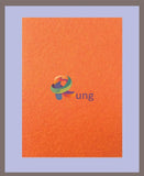 Colored Hand Made Paper 24 X 30 Orange Misc