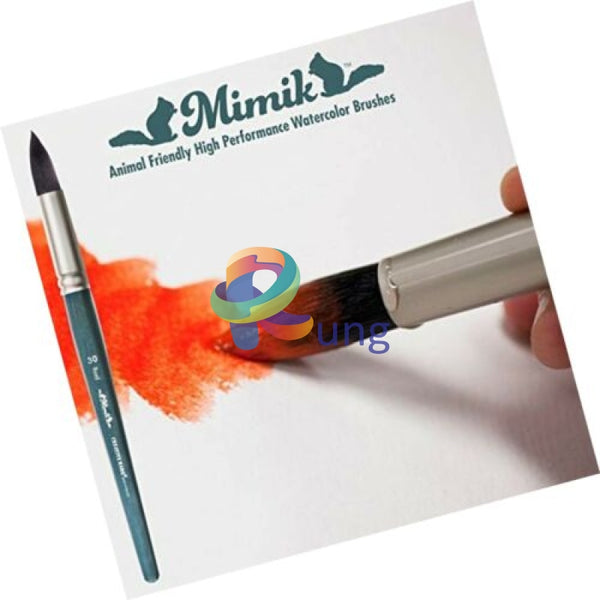 Mimik High Performance Synthetic Squirrel Brush, Fan Size #2