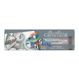 Cretacolor Aqua graph Watercolor Colored Drawing Sketching Graphite Pocket Set of 6 in Tin Box