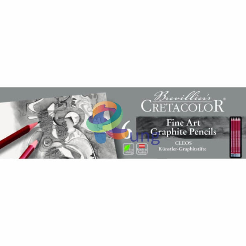 Cretacolor Cleos - Fine Art Graphite Pencil Writing Tools