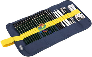 Deli Sketch Pencils Set 27 Piece Art Supplies Professional Drawing For Adults Pro Beginners Artist