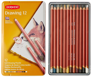 Derwent Drawing Pencil ( Colored Charcoal ) Loose and Set