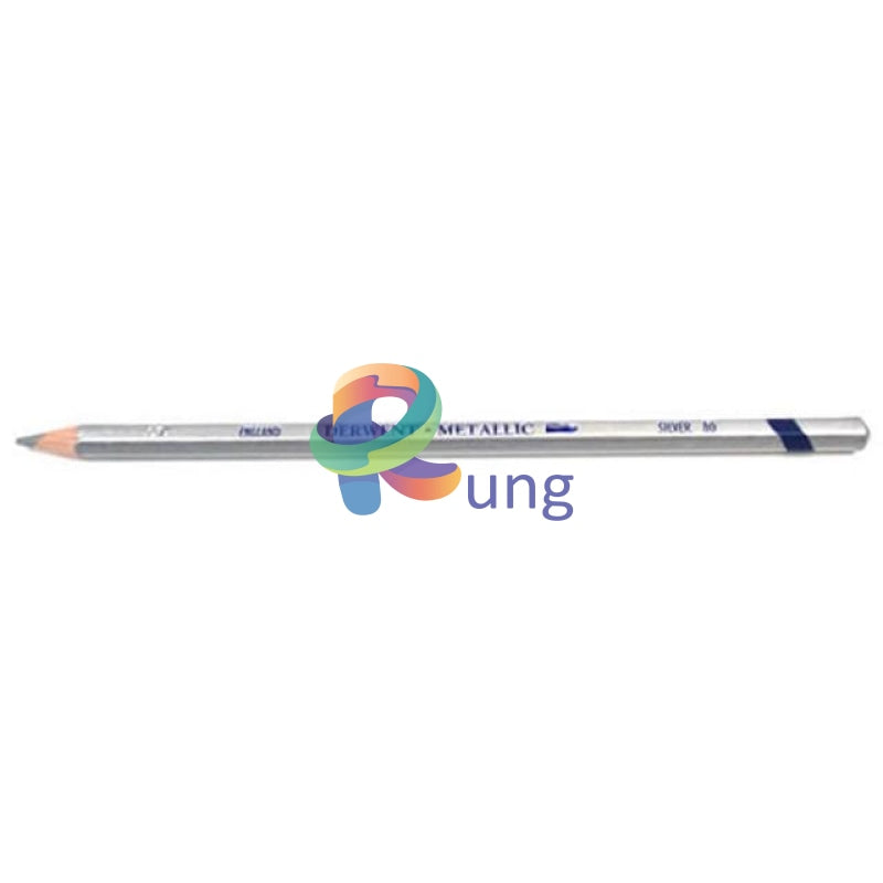 Derwent Metallic Pencil Set And Loose Silver