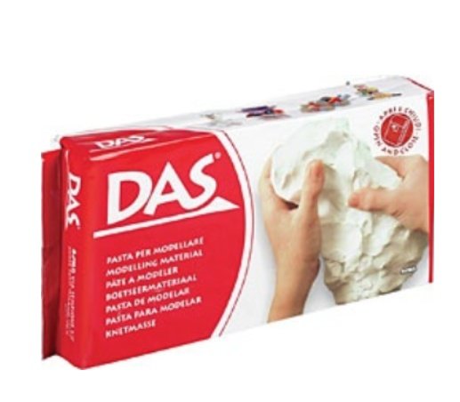 DAS Air Drying Modeling Clay White 250g 