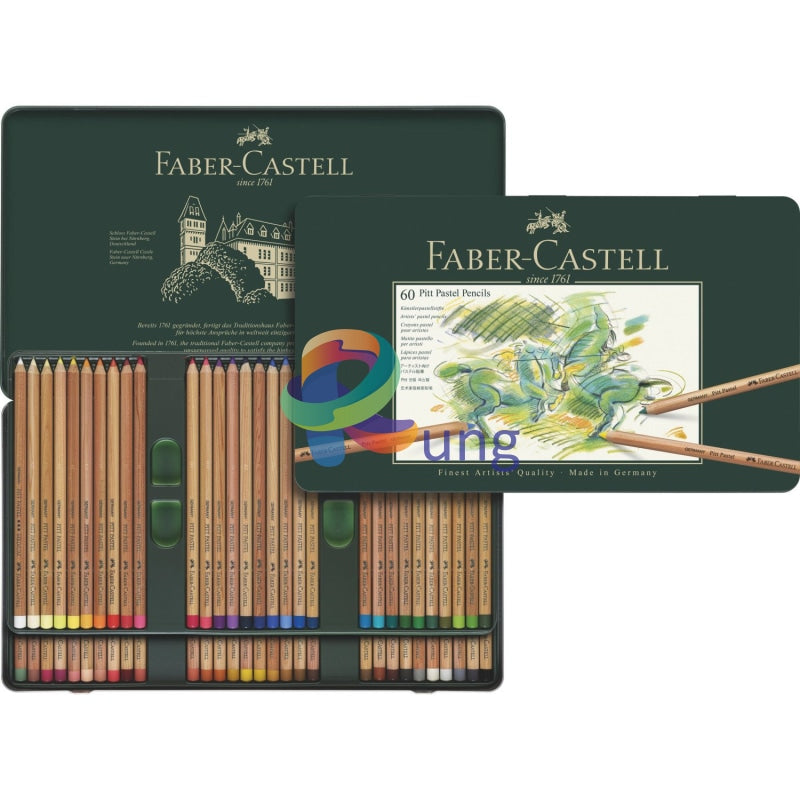 Faber-Castell® 24 Color PITT Pastel Pencil Tin Set