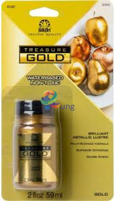 Folk Art Treasure Gold ( liquid Gold Leaf ) 59 ml , 7 shades - Gold