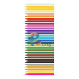 Milan Plastipastel Box 30 Round Shape (Contains 3 Fluo Colours And 2 Metal Colours) Oil Pastel
