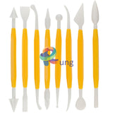 Modelling Tool Set Plastic 8 Pc