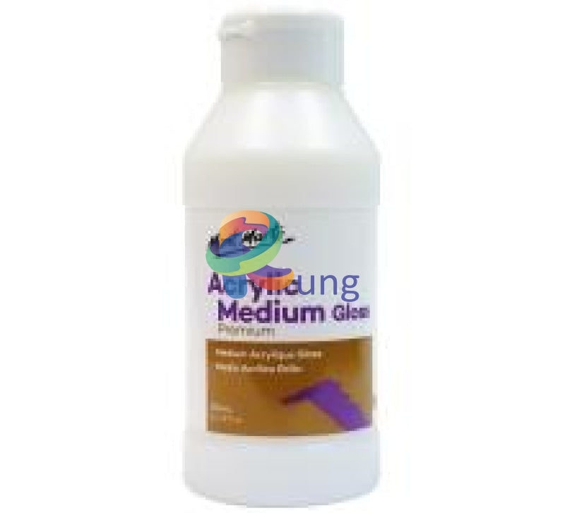 Monte Marte Premium Gloss Acrylic Medium 250 Ml Color Auxiliaries