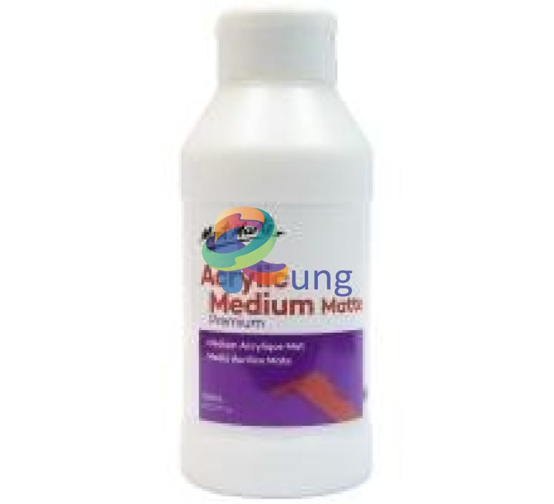 Monte Marte Premium Matt Acrylic Medium 250 Ml Color Auxiliaries