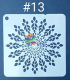 Plastic Stencil 5 X ( 43 Designs ) No 13 Art Misc