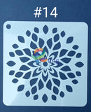 Plastic Stencil 5 X ( 43 Designs ) No 14 Art Misc