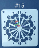 Plastic Stencil 5 X ( 43 Designs ) No 15 Art Misc