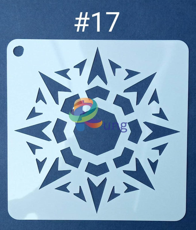 Plastic Stencil 5 X ( 43 Designs ) No 17 Art Misc