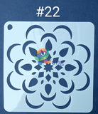 Plastic Stencil 5 X ( 43 Designs ) No 22 Art Misc