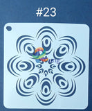 Plastic Stencil 5 X ( 43 Designs ) No 23 Art Misc