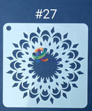 Plastic Stencil 5 X ( 43 Designs ) No 27 Art Misc