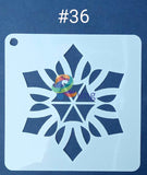 Plastic Stencil 5 X ( 43 Designs ) No 36 Art Misc