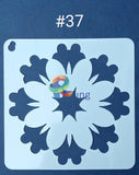 Plastic Stencil 5 X ( 43 Designs ) No 37 Art Misc