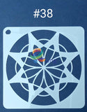 Plastic Stencil 5 X ( 43 Designs ) No 38 Art Misc