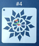 Plastic Stencil 5 X ( 43 Designs ) No 4 Art Misc
