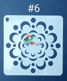 Plastic Stencil 5 X ( 43 Designs ) No 6 Art Misc