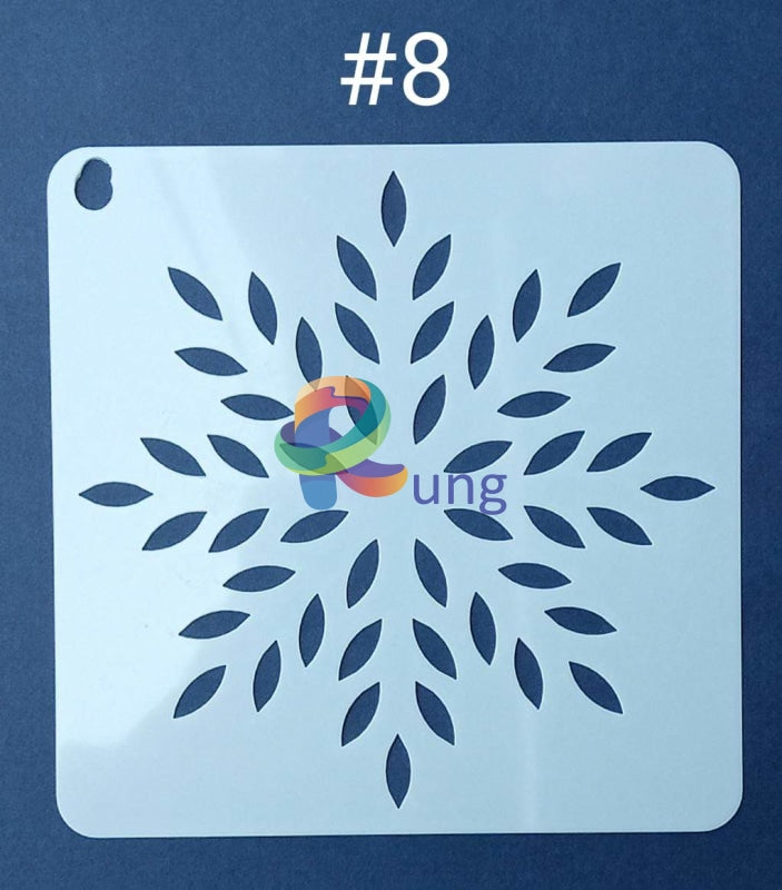 Plastic Stencil 5 X ( 43 Designs ) No 8 Art Misc