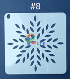 Plastic Stencil 5 X ( 43 Designs ) No 8 Art Misc