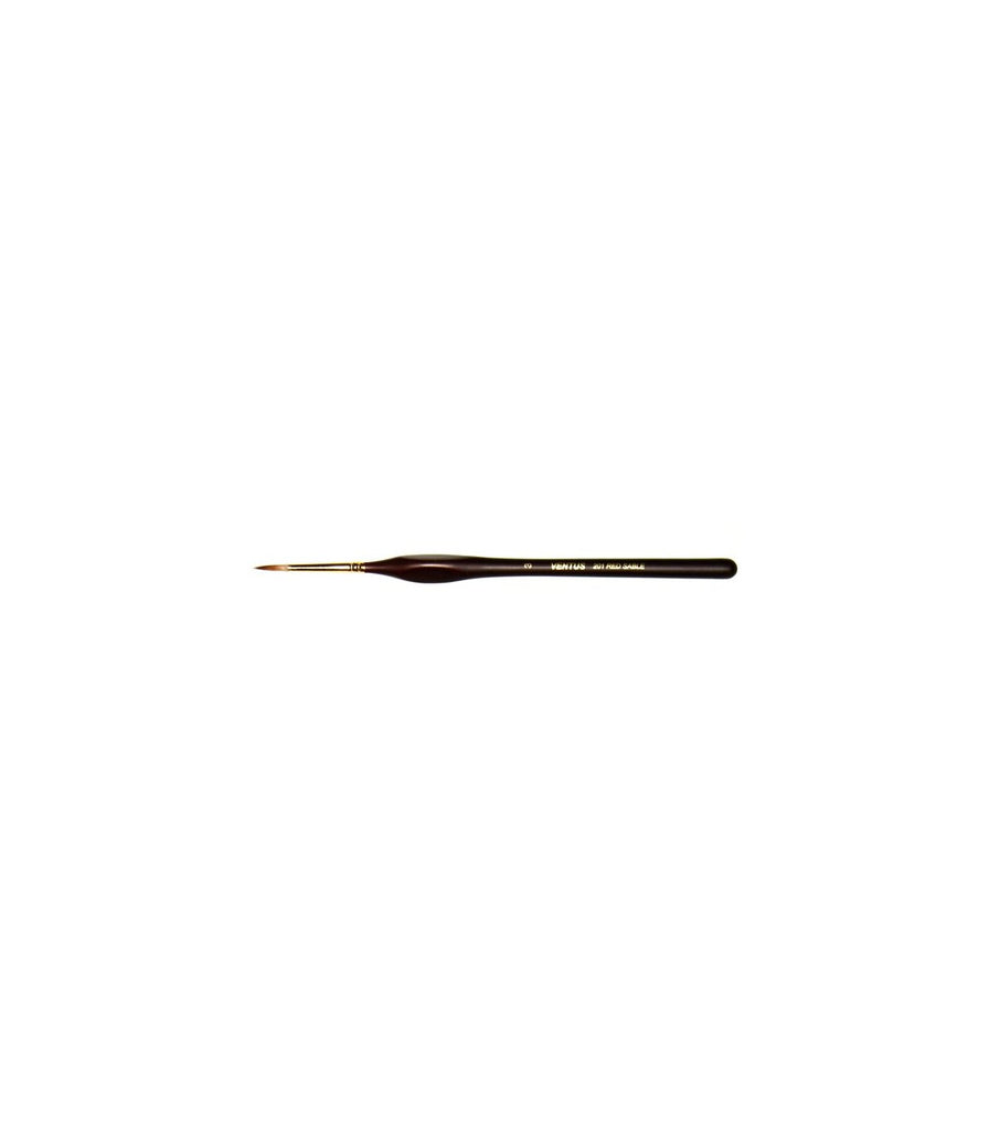 Ventus Red Sable Brushes for Water, Gouache & Acrylic
