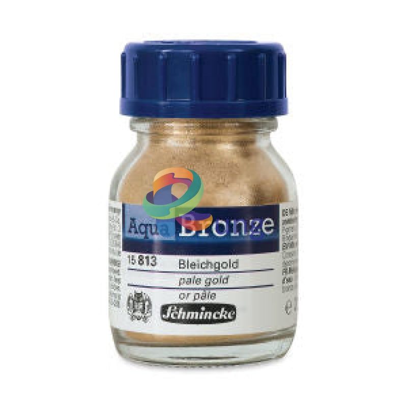Schmincke Aqua Bronze Powder ( 5 Colors ) Pale Gold