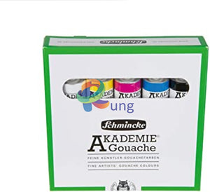 Schmincke Finest Artists Gouache Set Of 5 X 20 Ml Tubes