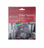 Silver Leaf for Gilding ( 25 sheet , Approx Size 5