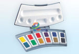 Water Color Paint Box Transparent D 12