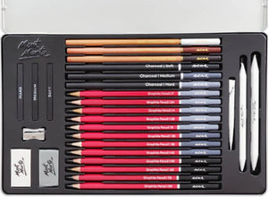 Monte Marte Sketching Tin Set of 27 pc
