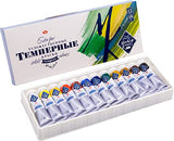 Nevskaya Palitra St. Petersburg Master Class Extra Fine Artists Tempra Color Paint Set of 10 x 46 ml tubes