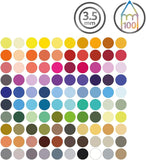 Derwent Chromaflow Blendable Color Pencil Set  ( 4 sizes in tin pack )