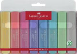 Faber Castel Textliner ( Highlighter ) Sets of Pastel Shades