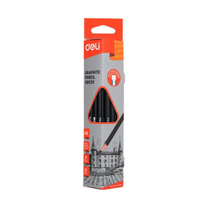 Deli Triangular Graphite Lead Pencil HB