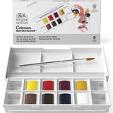 Winsor & Newton Cotman Water Color 8 pc  Half Pan Pocket Set