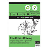 Daler Rowney Fine Grain Drawing Paper Sketchbook  120 Gr,   3 Sizes
