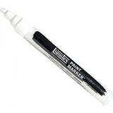 Lefranc Liquitex Acrylic Markers ( Set of 3 ), 2-4 mm tip size , Carbon Black & Titanium White