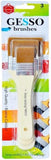 Keep Smile Flat Gesso Brush Set of 3 pc