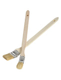 Flat Extra Long Handle, Angle Headed Bristle Brush 1.5" Size
