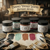 Cadence Vintage Legend Gesso 150ml Vintage effect