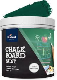 Chalkboard ( Blackboard ) Paint for Walls and Wood,  475 ml , 3 colors