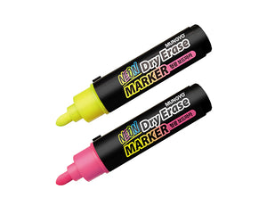 Mungyo Dry Erase Marker,  Neon Color , set of 2