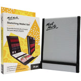 Monte Marte Sketching Folding Wallet Set of 14 pc