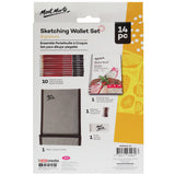 Monte Marte Sketching Folding Wallet Set of 14 pc