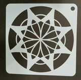 Plastic Stencil  5" x 5" ( 43 Designs )
