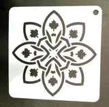 Plastic Stencil  5" x 5" ( 43 Designs )